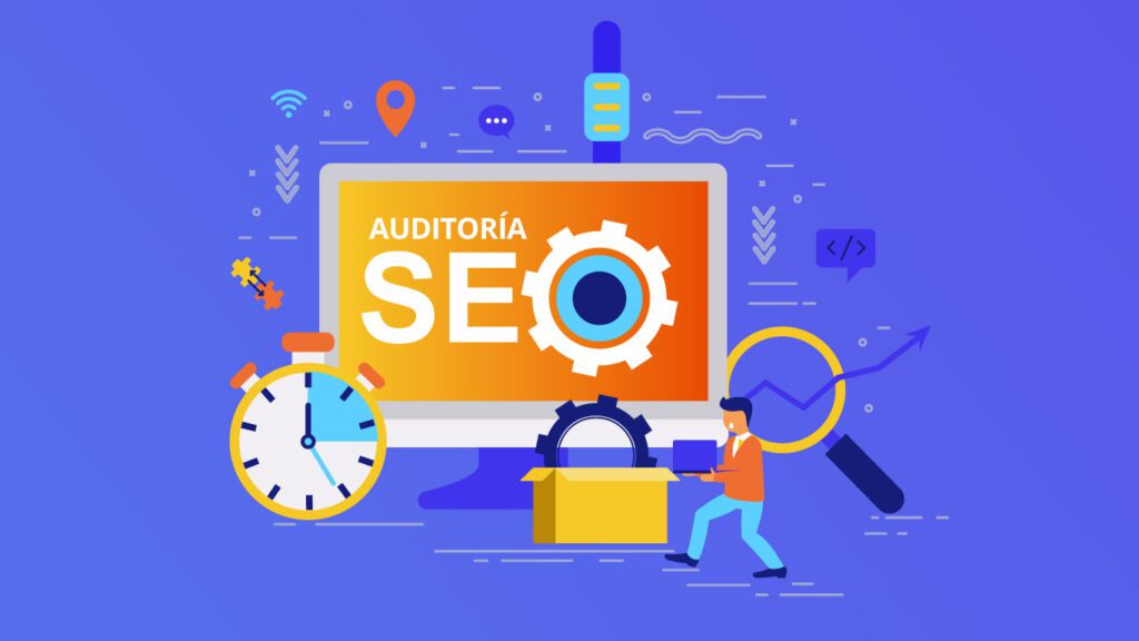 Auditoria SEO gratuita, imagen referencial con frase.